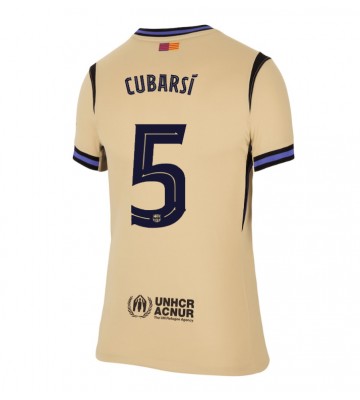 Barcelona Pau Cubarsi #5 Bortatröja Dam 2025-26 Kortärmad